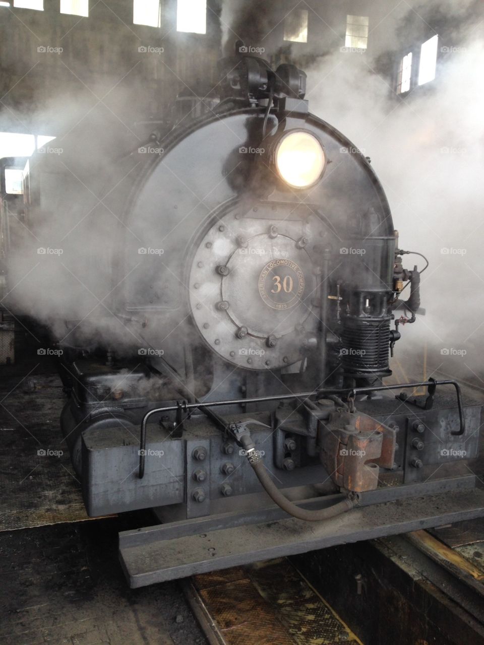 No. 30 under steam