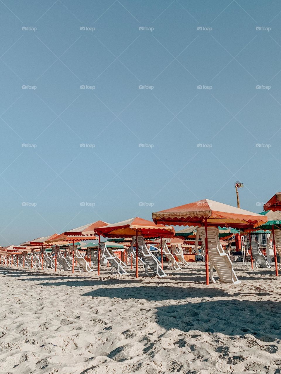 Beach umbrellas