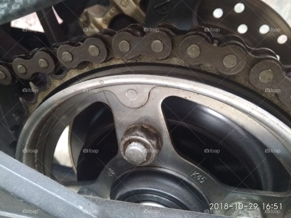 chain gear bike automotif