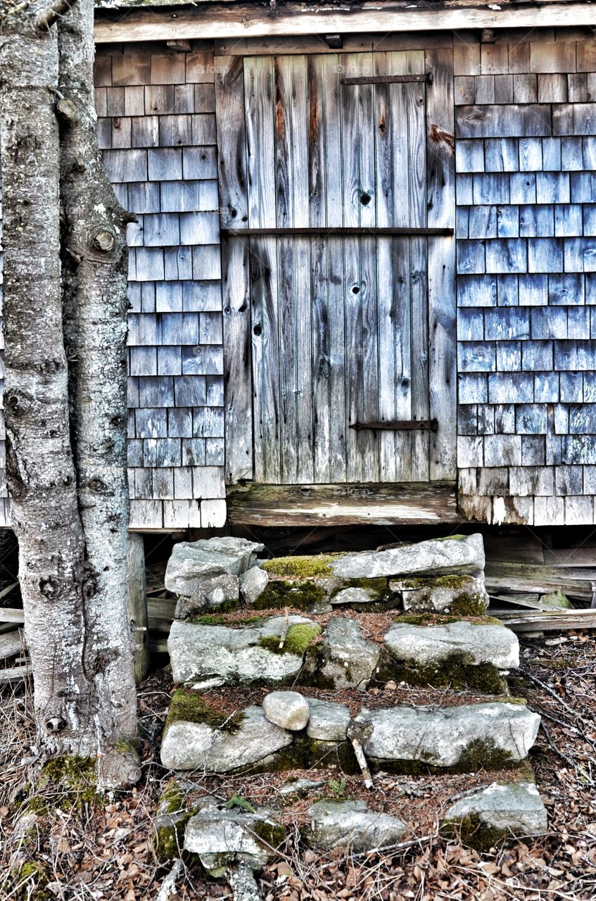 Old wooden cabin