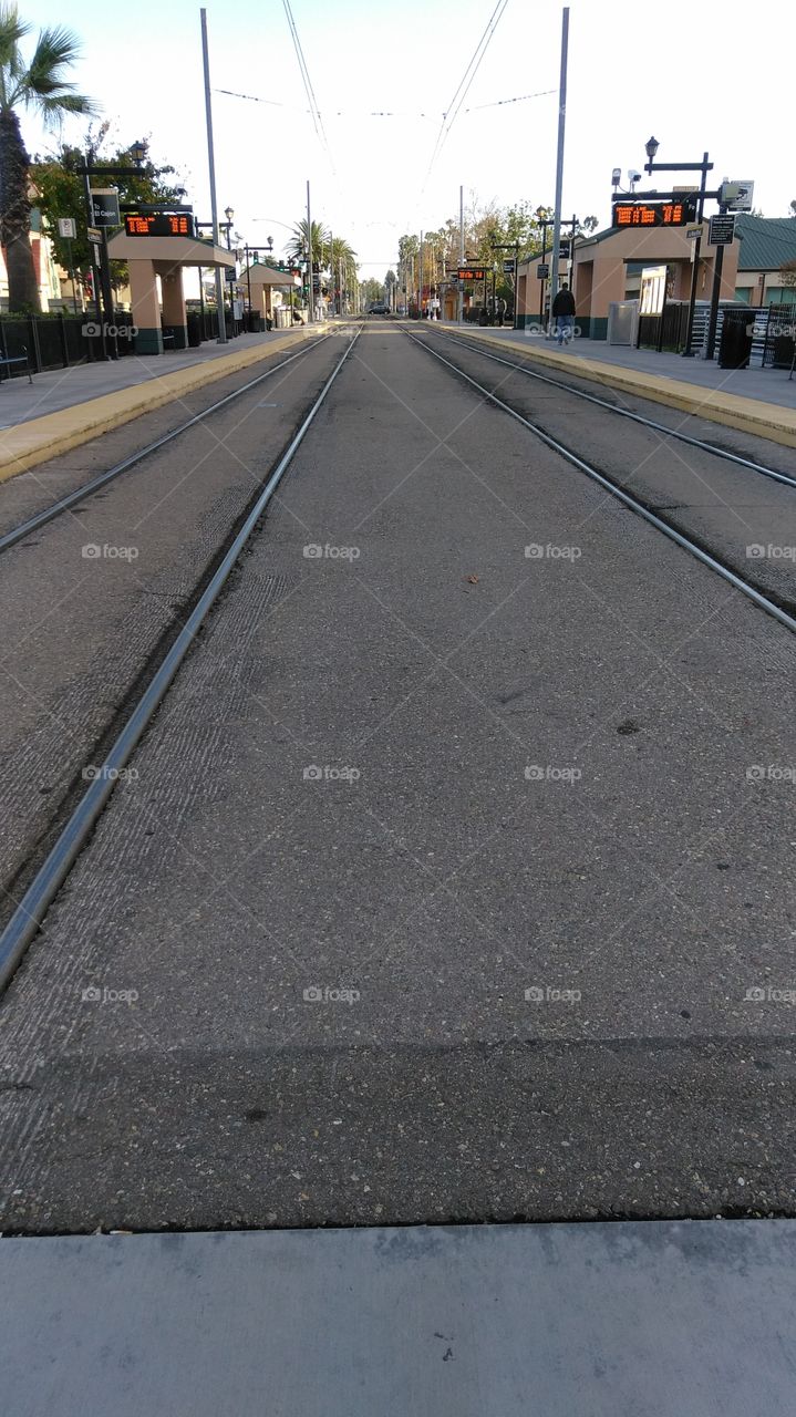 trolley tracks
