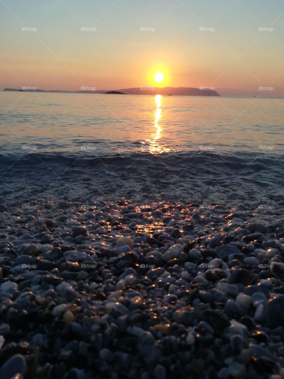 Sunset in Greece!