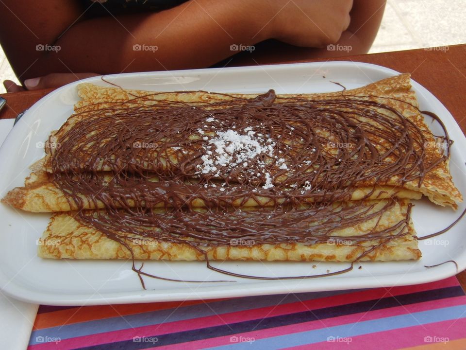 Nutella crepes