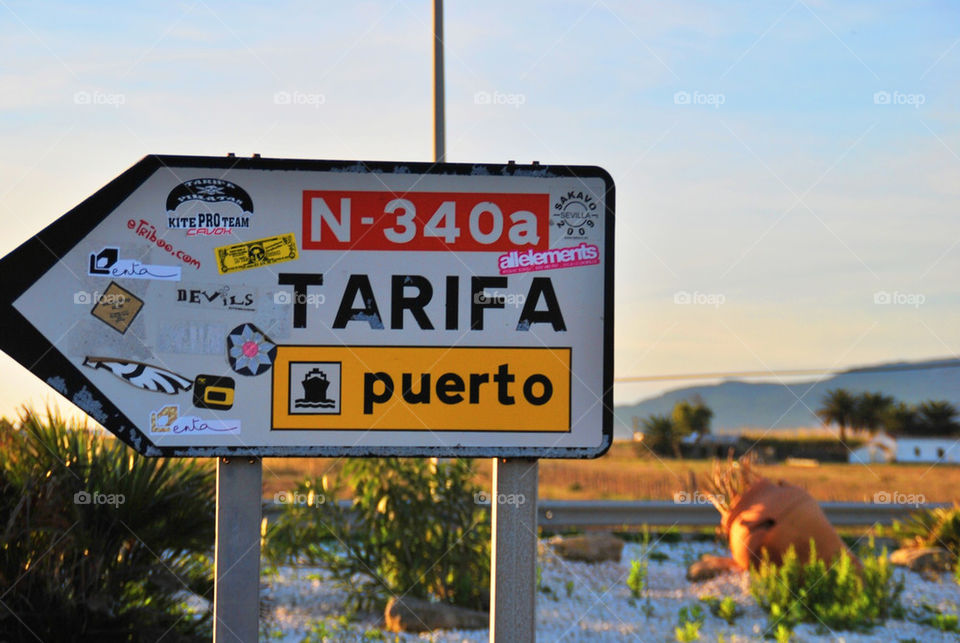 outdoor travel sign port by mrarflox