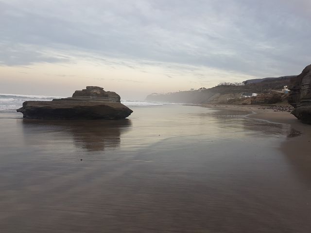 morning beach