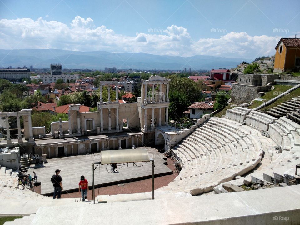 Plovdiv, amphitheatre