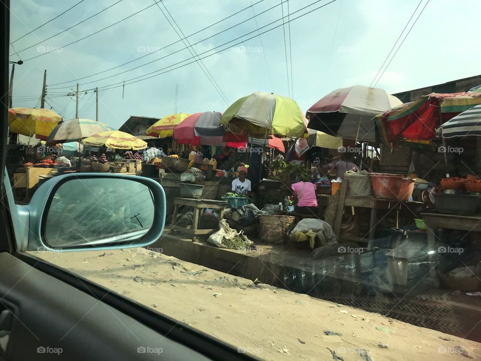 Market day in Nigeria