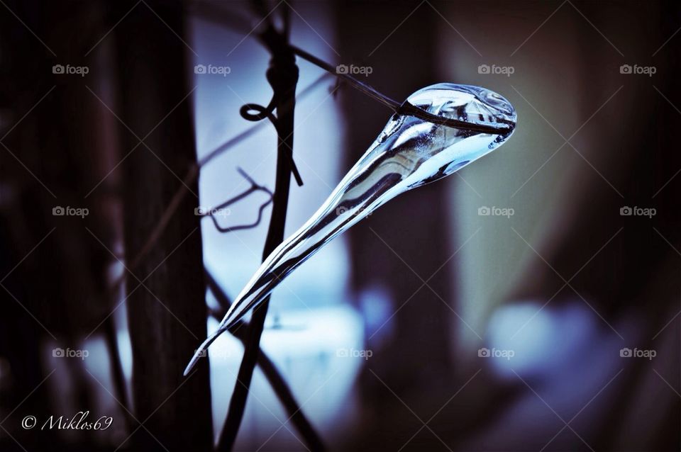 From the wind formed Icicles