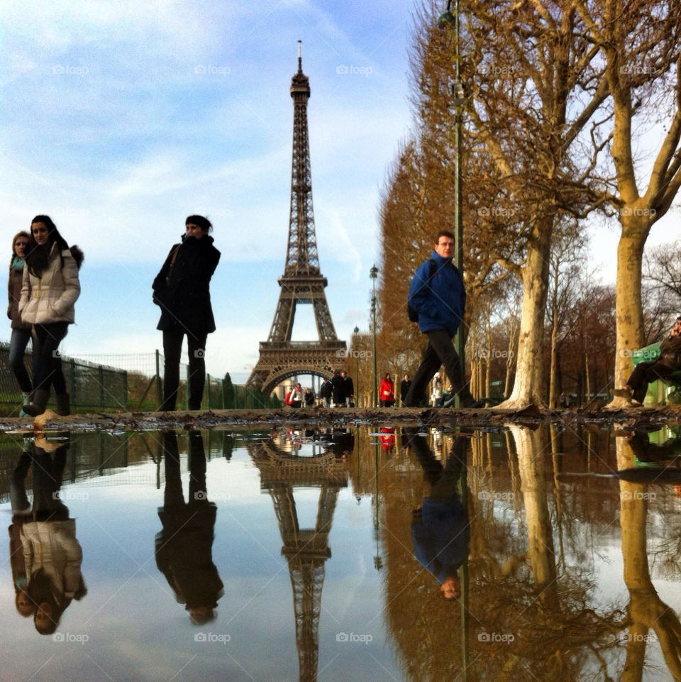 Paris reflection