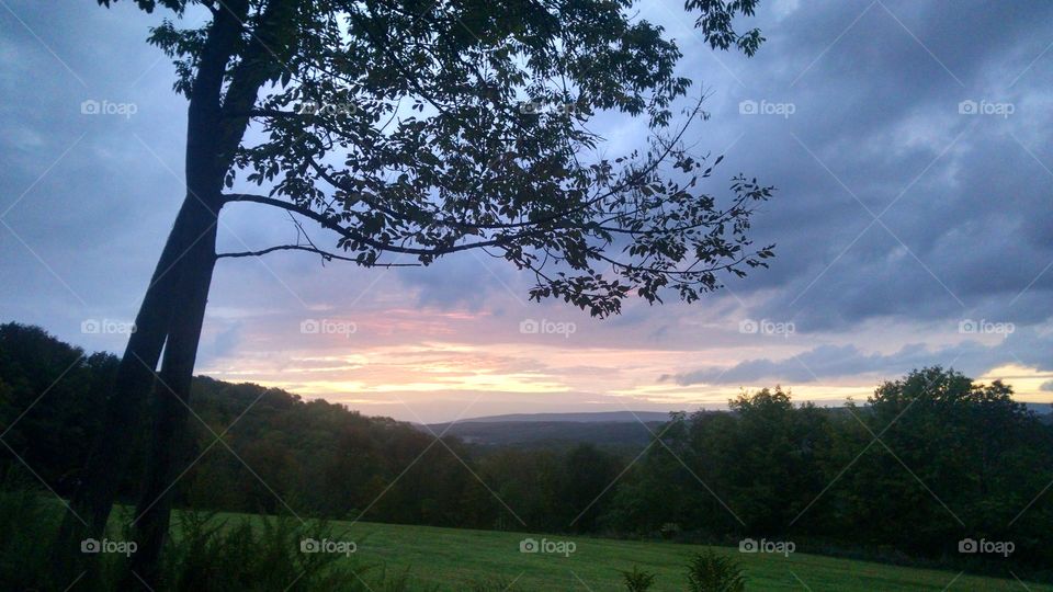 Wantage Sky. I took this pic on September 28,2015 in Wantage New Jersey