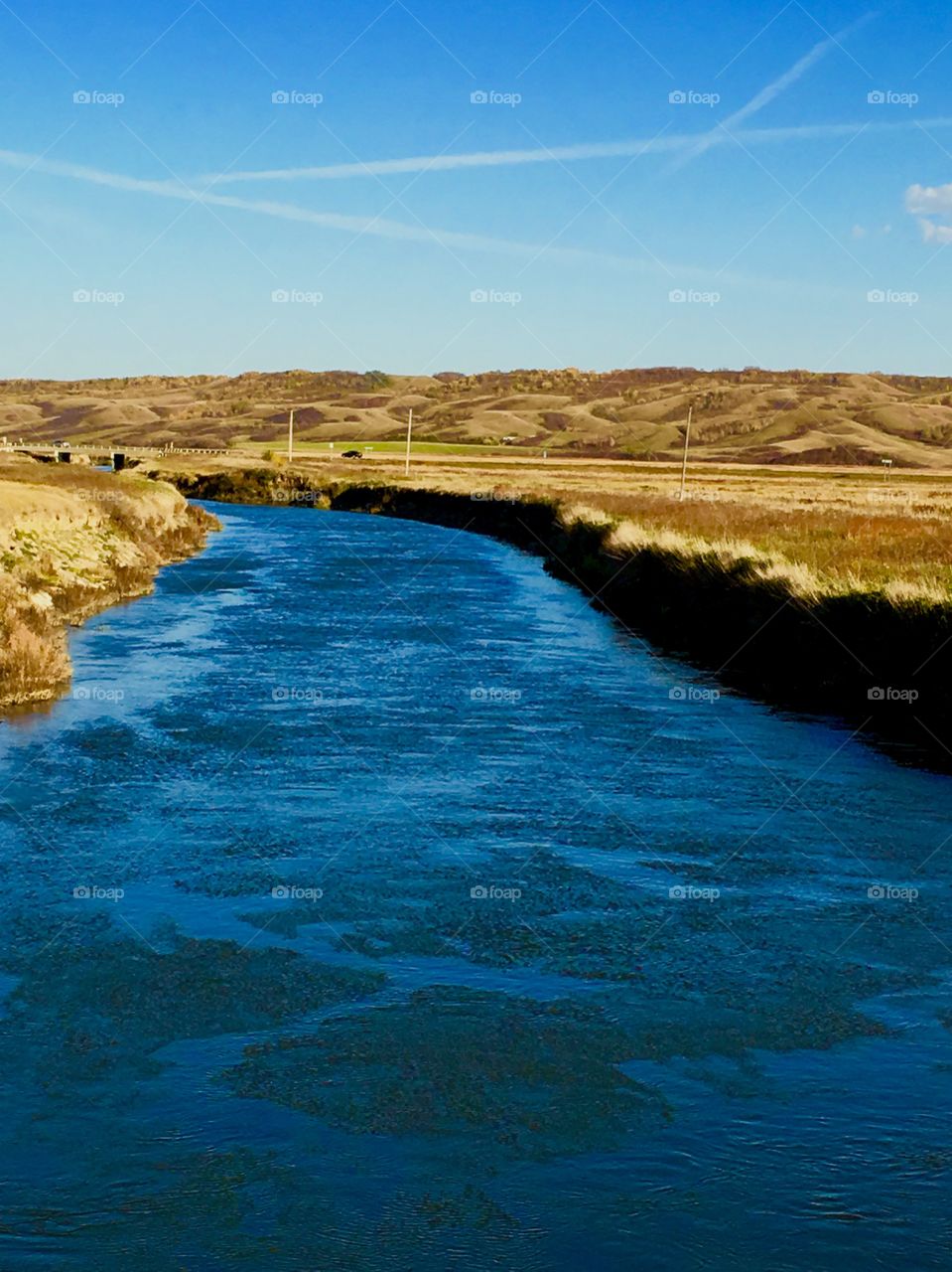 Flowing Fall River 