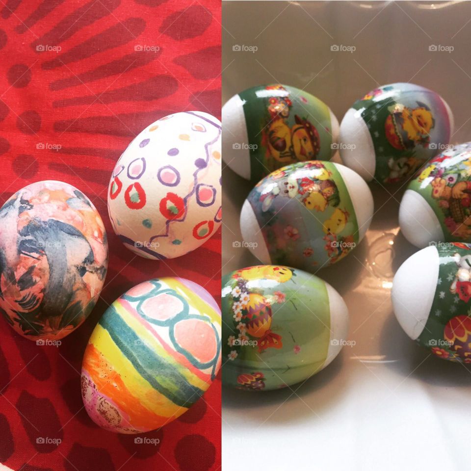 Easter eggs