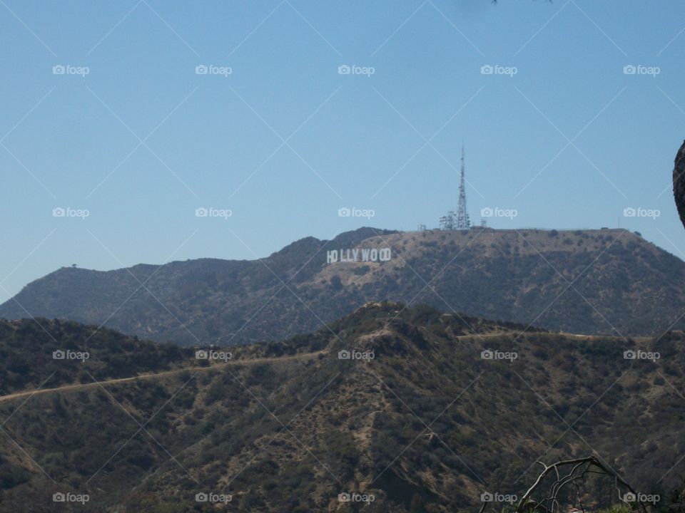 Hollywood California Sign