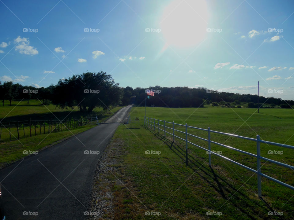 farm ranch. this is a picture of the entrance to a farm ranch that I saw on my way to possum kingdom lake