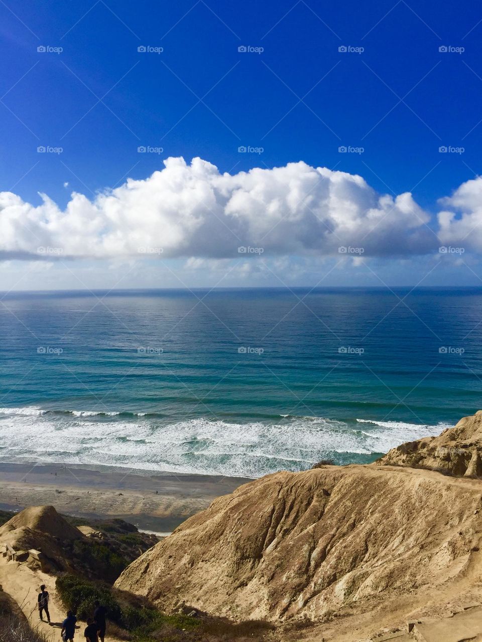 California sunshine and beautiful ocean