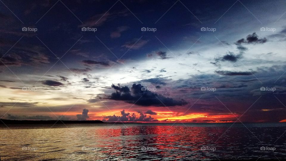 Sunset @Naval Pier
