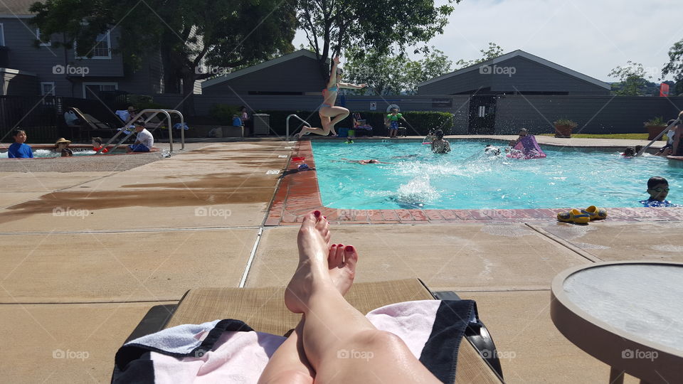 swimming pool pov