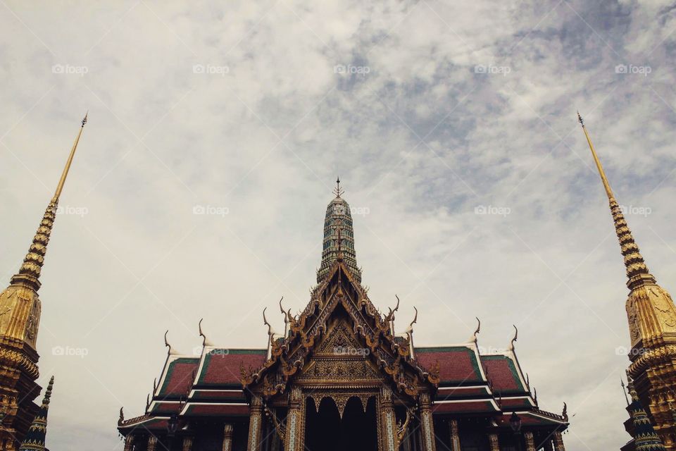 Emperors palace in Bangkok
