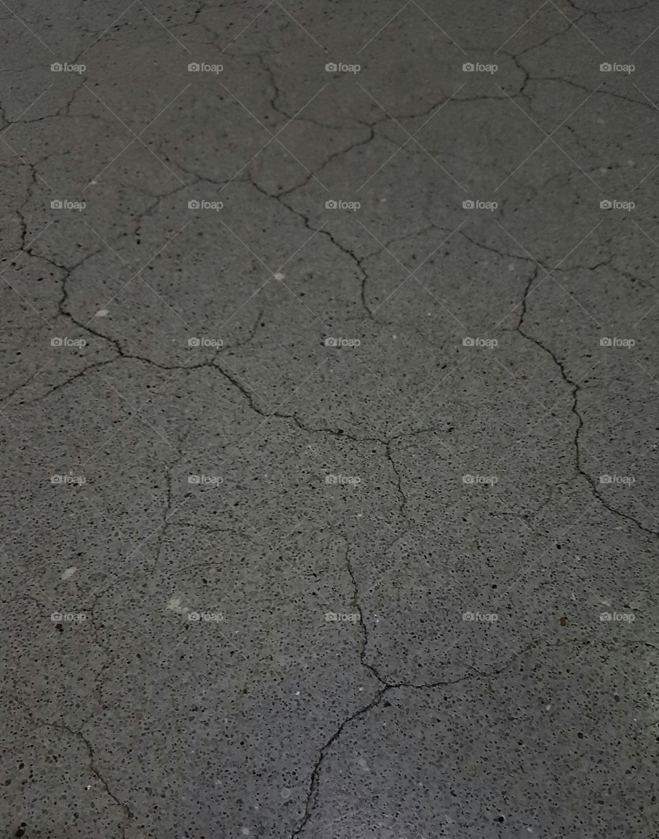 background texture of cracks on the ground