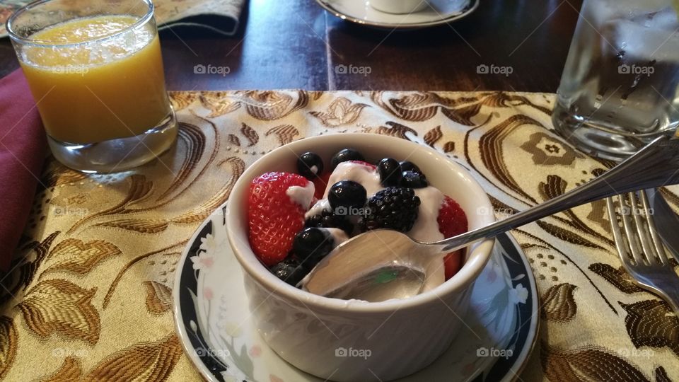 fruity breakfast