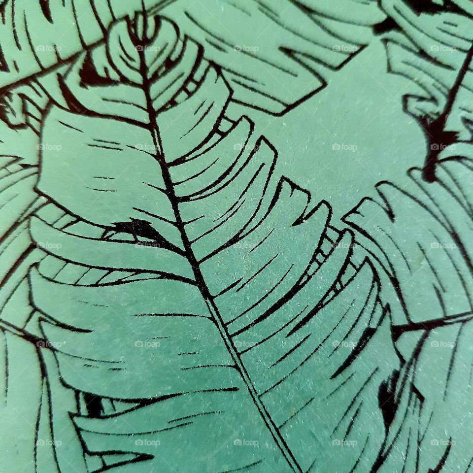 The image of on a coaster