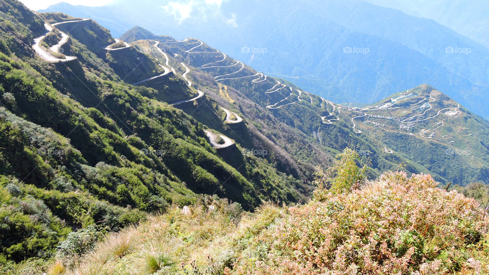 Beautiful Sikkim, old silk route