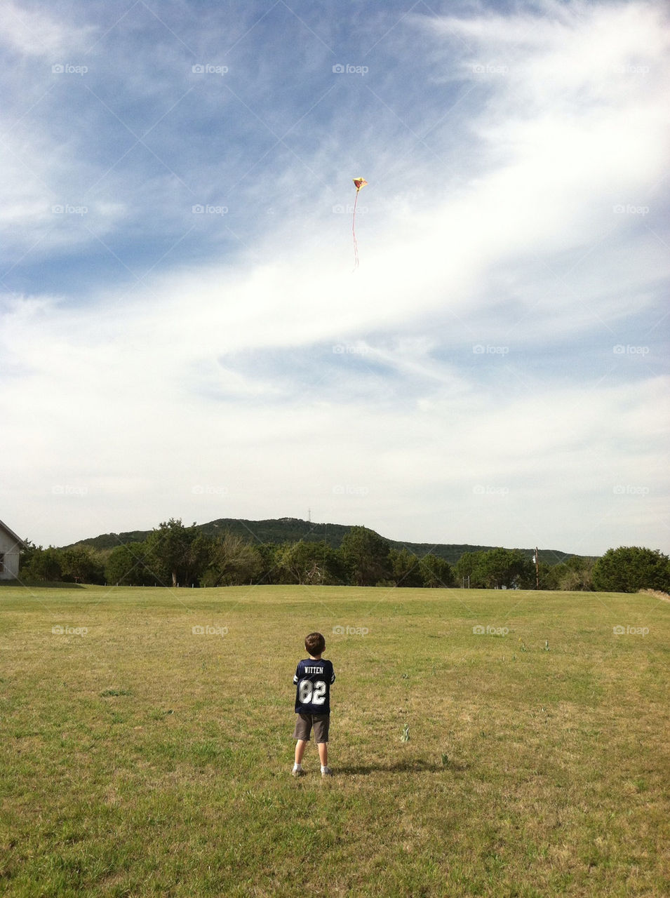 A boy and his kite