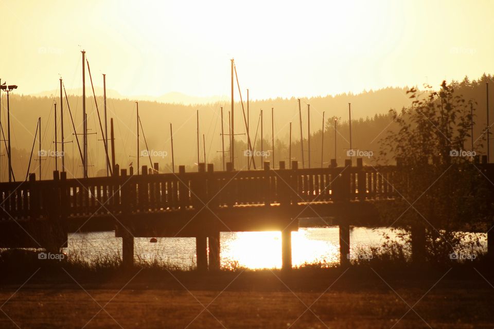 westing on Fern lake reservoir.