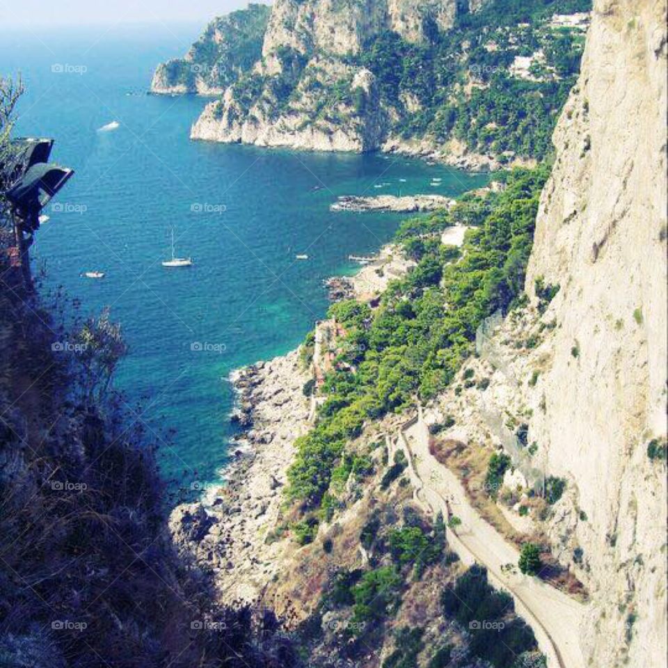 The Amalfi Coast - La Vita Bella. Capri, Italy. Photo by Tony Azzaro. 