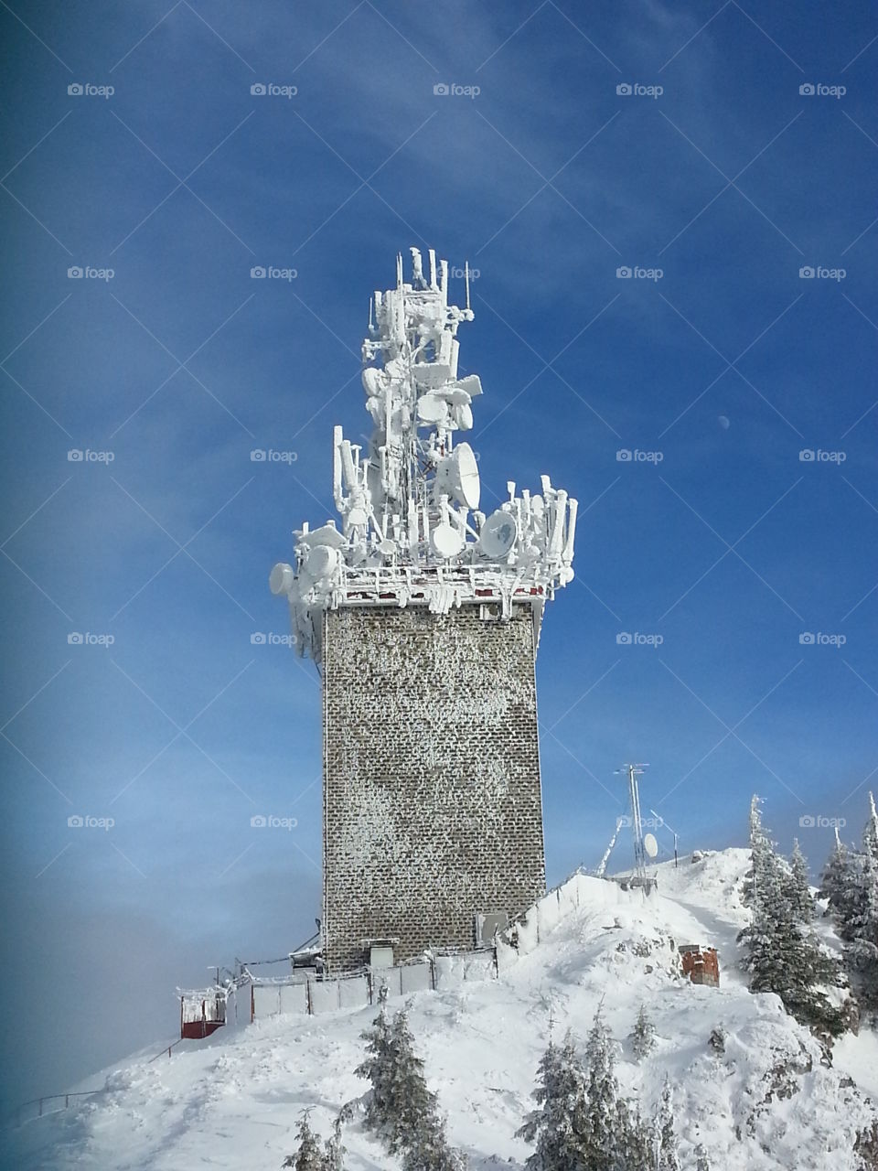 Frozen tower