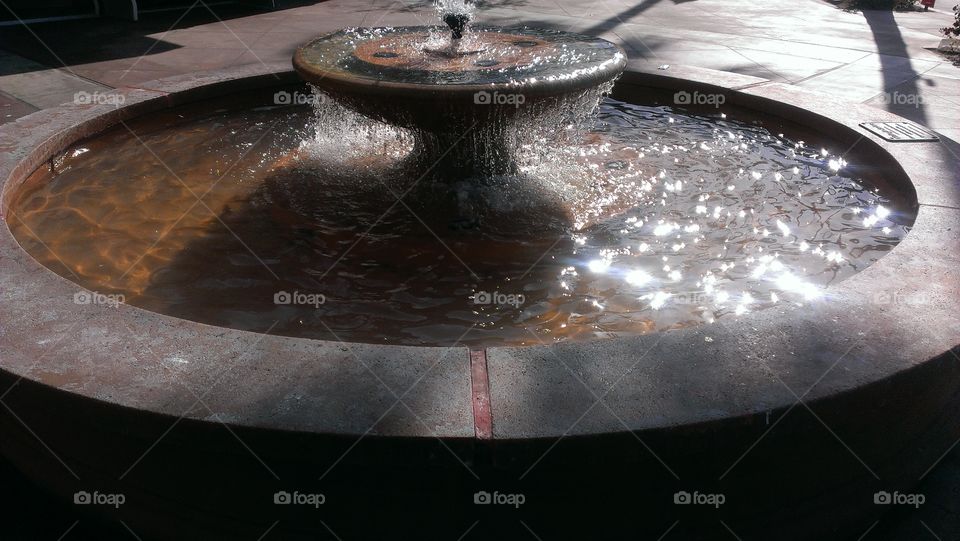 Water Fountain. Took this while going clothes shopping with my mom.