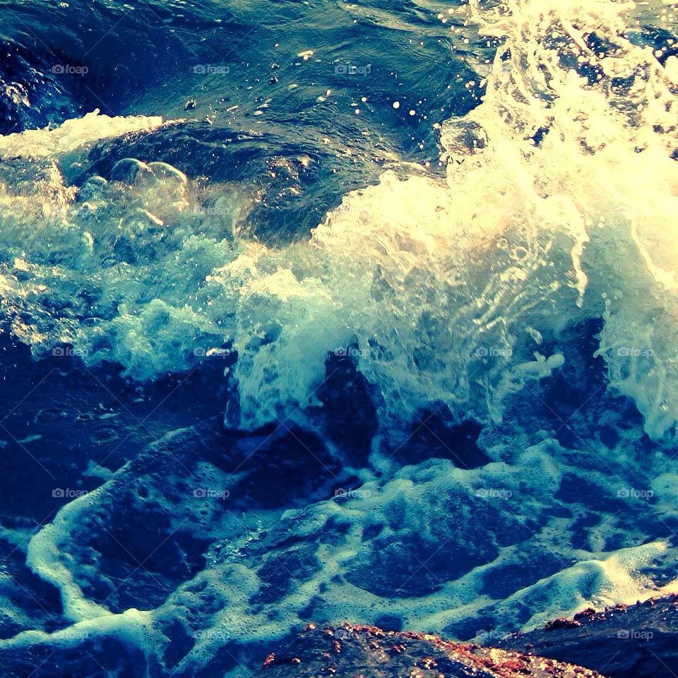 Briny sea