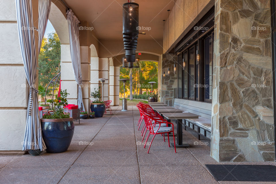 Outdoor Restaurant Dining