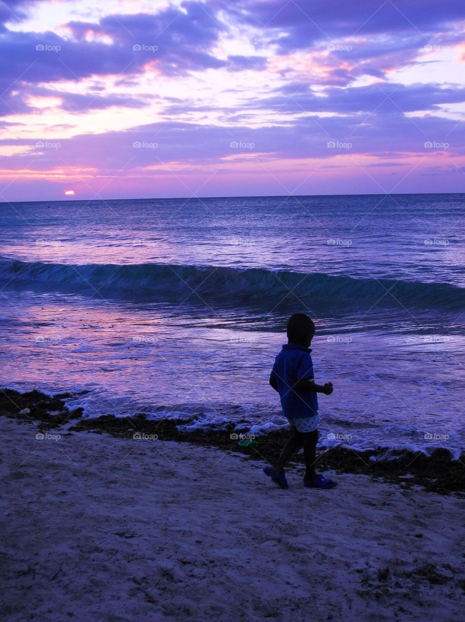 Little boy in Jamaica