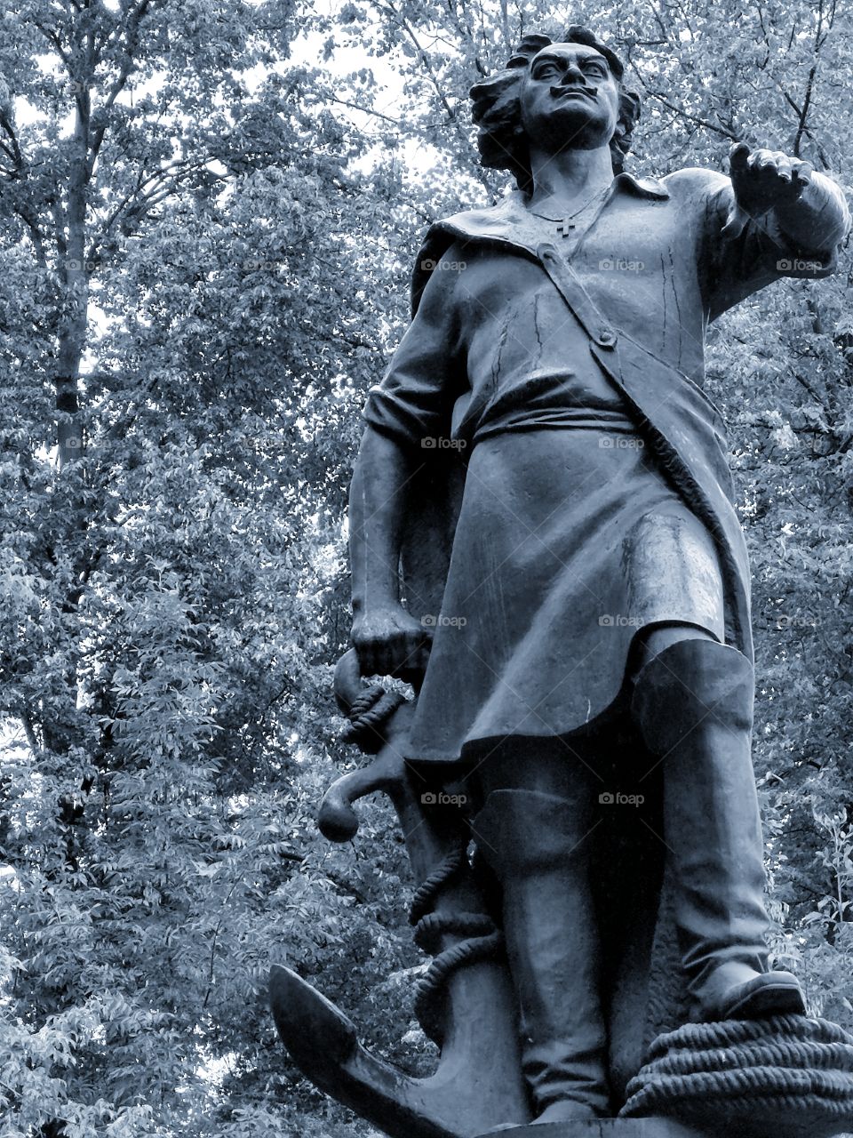 Monument to Peter the Great.  Izmailovo.  Moscow