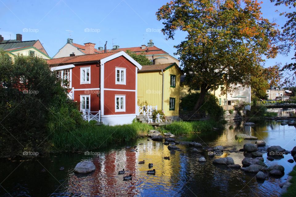 Autumn in Norrtälje, Sweden