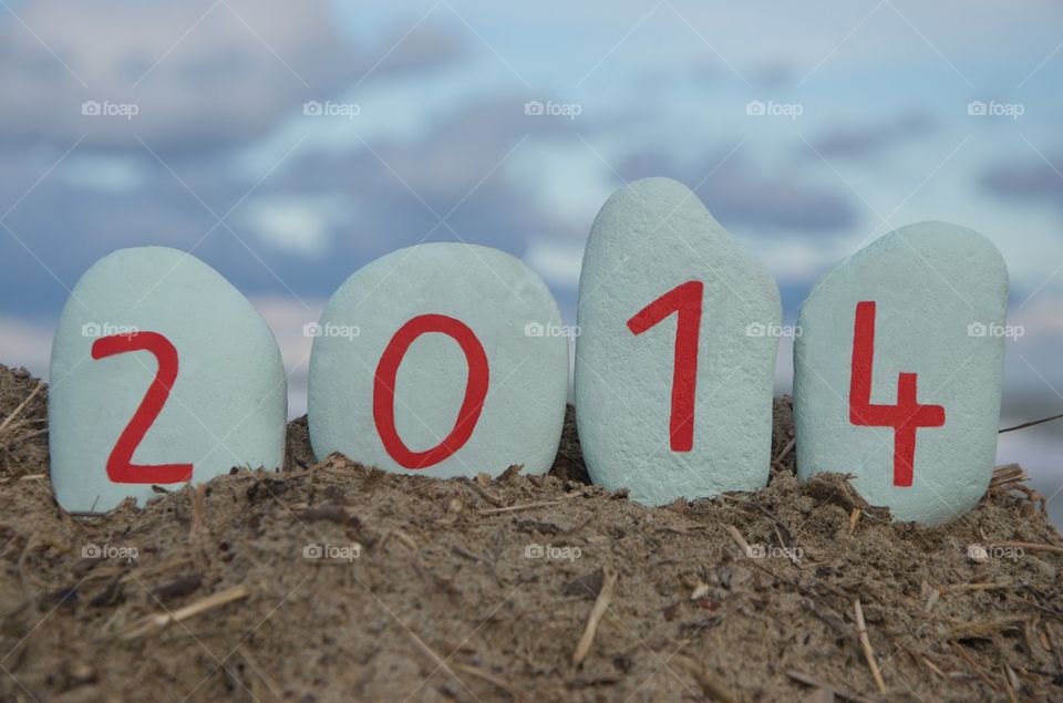 2014 year on stones