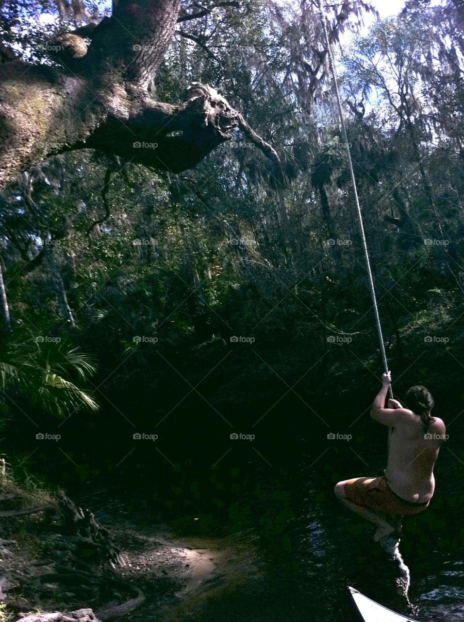 Rope swing. best buddies