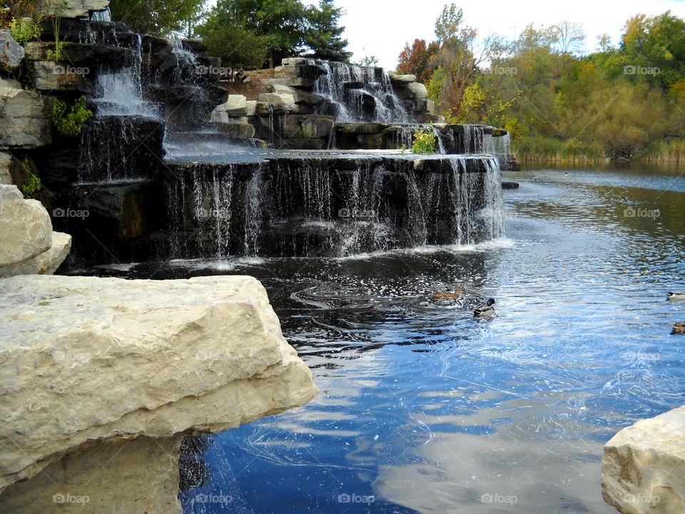 Nature Center Waterfalls