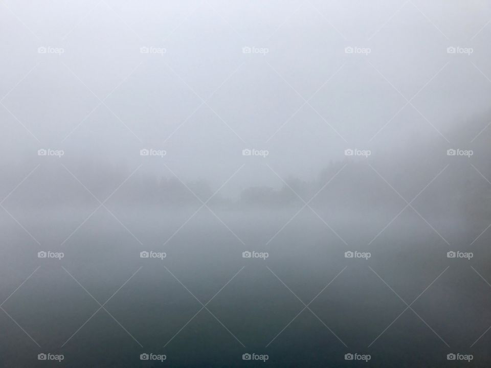 Mist over the lake