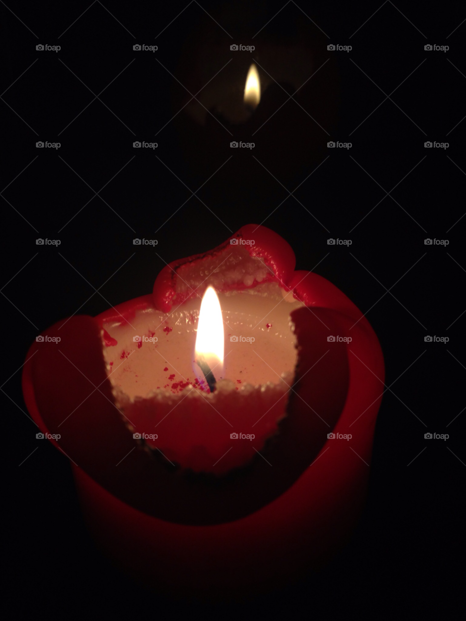 light candle flame by MagnusPm