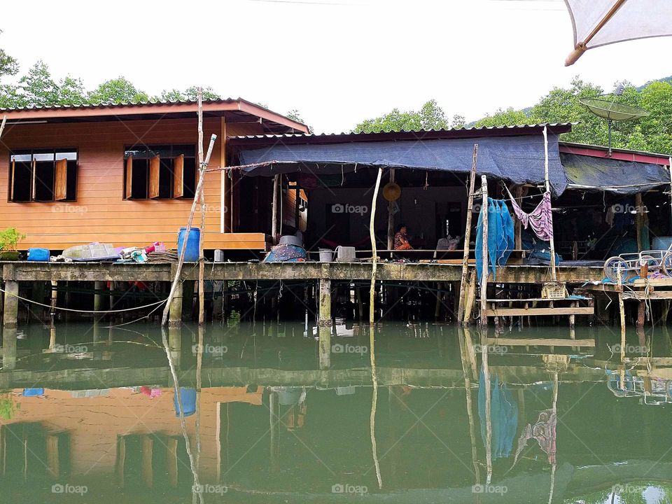 fishing lifestyle. Thailand