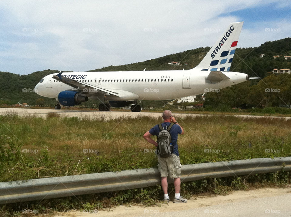 travel airport plane flight by jeanello