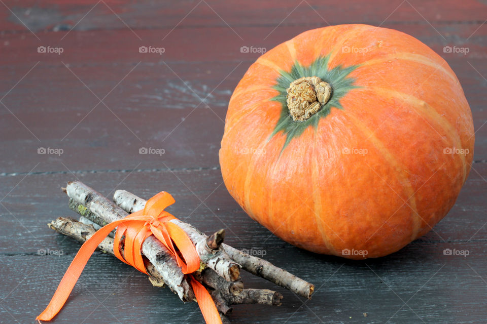 Pumpkin, vegetable, orange