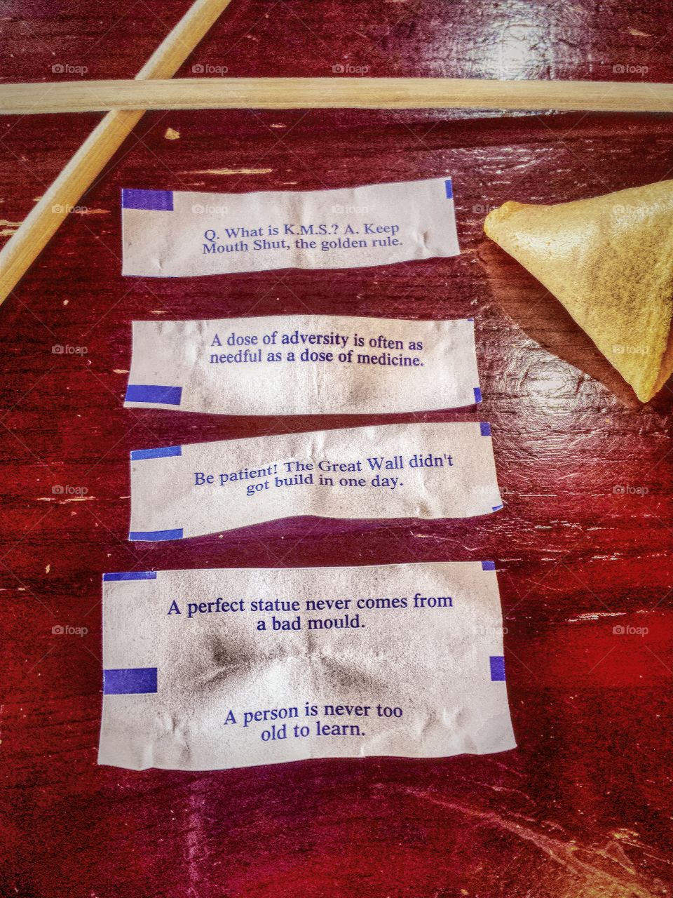 fortune cookie wisdom