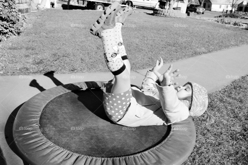 anne in the trampoline