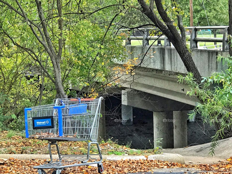 Abandoned shopping 🛒