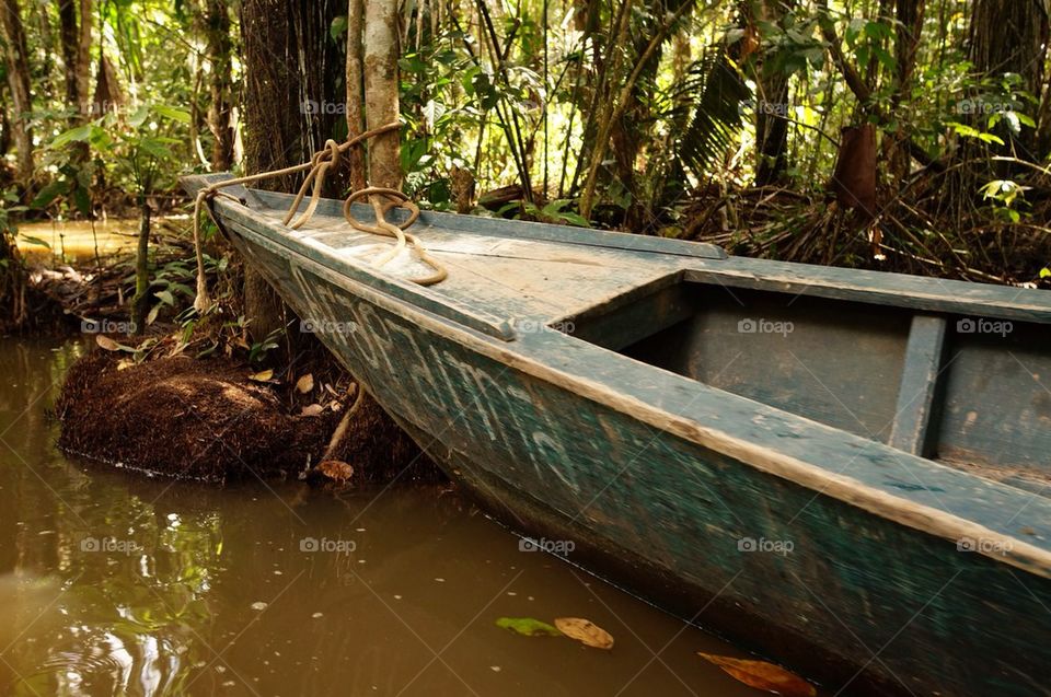 Abandoned boat.