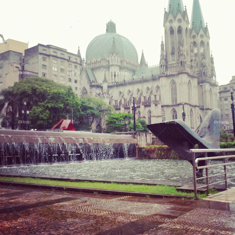 Catedral da SÉ EM São Paulo, Brasil