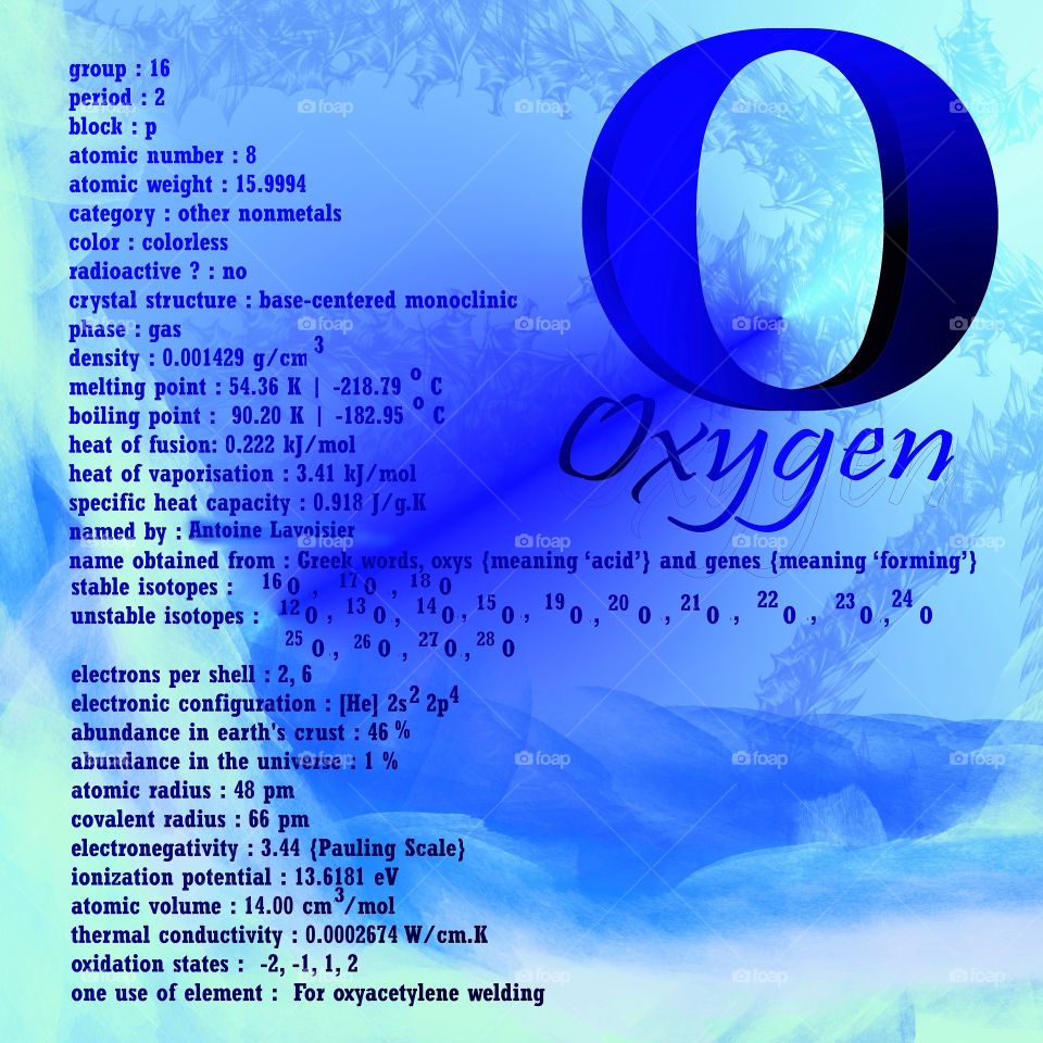 Oxygen